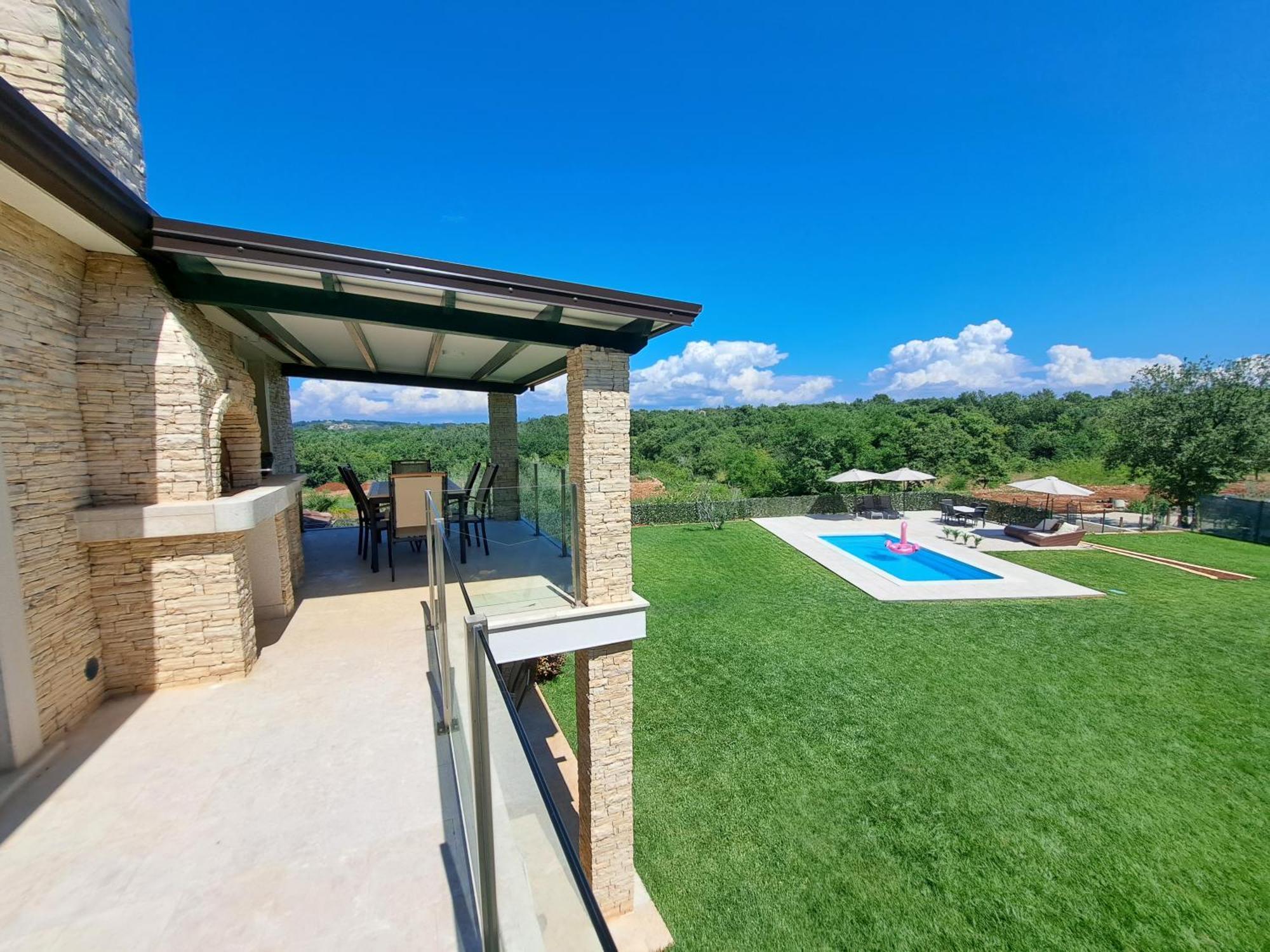 Apartments Villa Sotlar With Pool Umag Luaran gambar